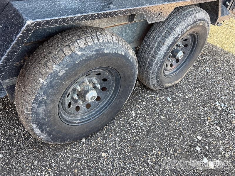 Iron Star 14 ft T/A Dump Utility Trailer Bañera