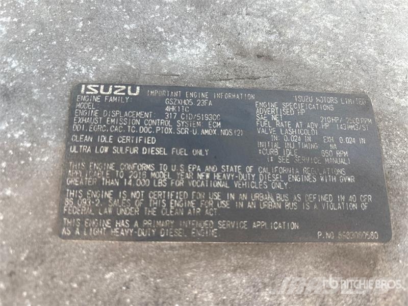 Isuzu NPR HD 탑차 트럭