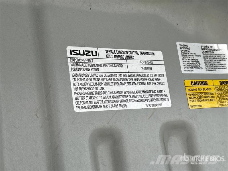 Isuzu NPR HD Kastenaufbau