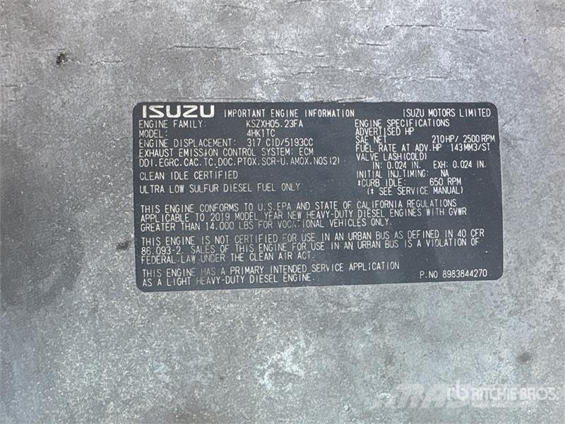 Isuzu NQR 4x2 Mobile Shredding Truck شاحنات أخرى