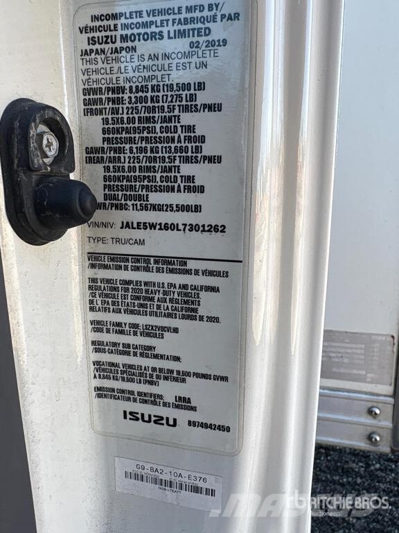 Isuzu NQR 4x2 Mobile Shredding Truck Camion altro