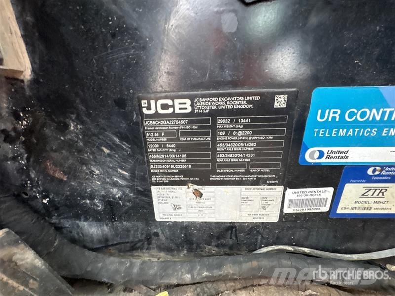 JCB 512-56 텔러 핸들러