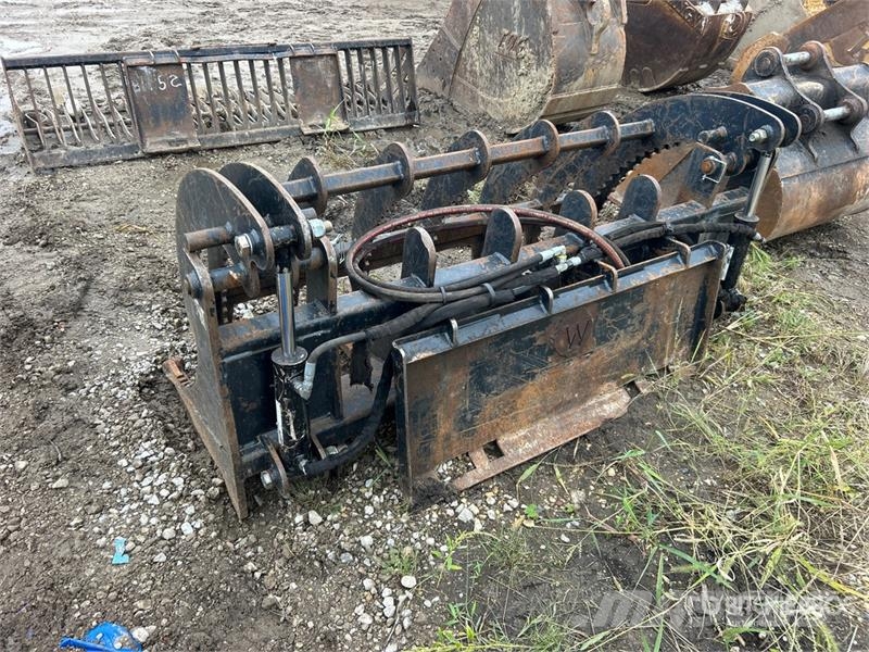 Jenkins 74 in Skid Steer Grapple Kourat