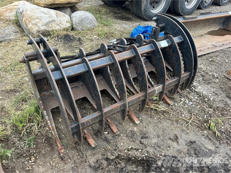 Jenkins 74 in Skid Steer Grapple Kourat