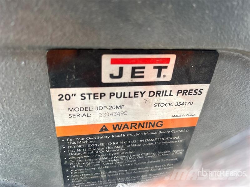 Jet JDP-20MF Electric Drill Press مكونات أخرى