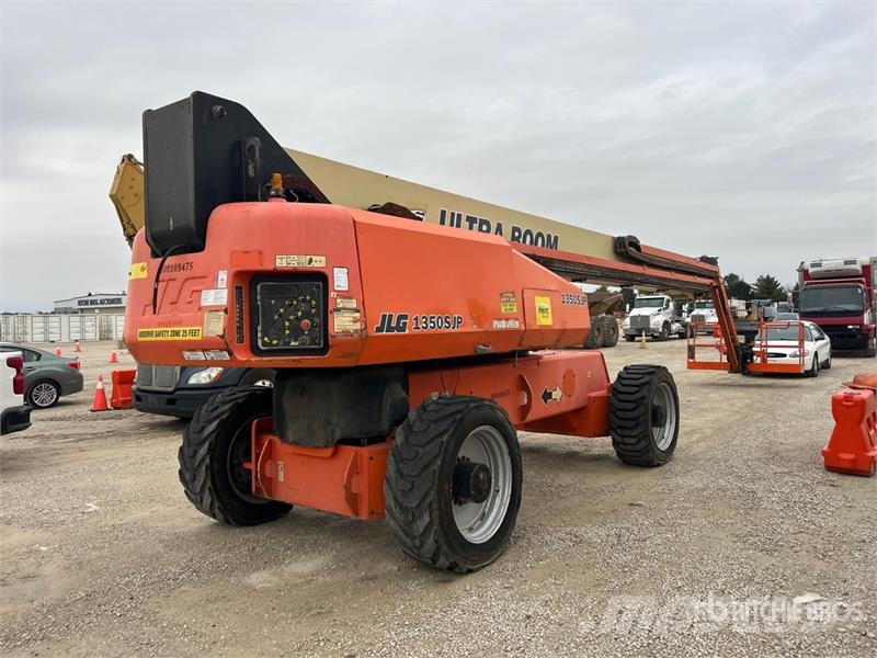 JLG 1350SJP 4WD Diesel Telescopic Boom Lift Plataformas de trabajo telescópica