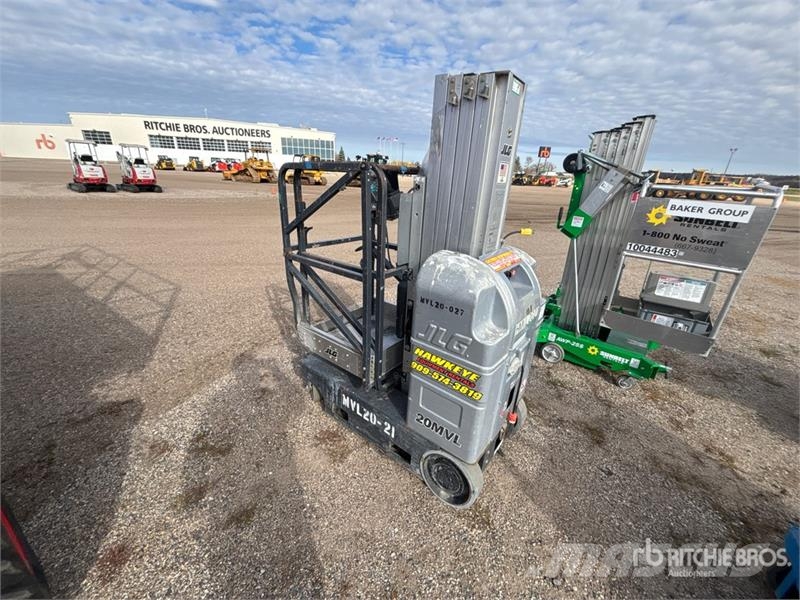 JLG 20MVL Vertical Mast Lift Plataformas elevatórias verticais