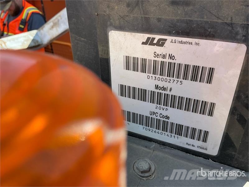 JLG 20VP Vertical Mast Lift Used Personnel lifts and access elevators