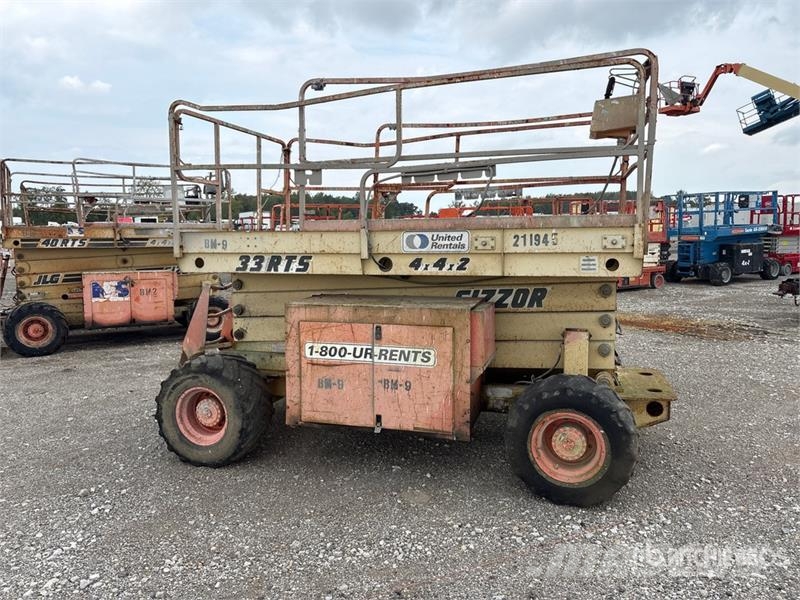 JLG 33RTS 4x4 Diesel Scissor Lift Škarjaste dvižne ploščadi