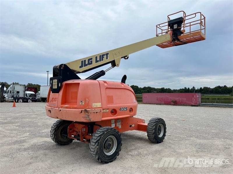JLG 400S 4WD Diesel Telescopic Boom Lift Teleskopiskie pacēlāji