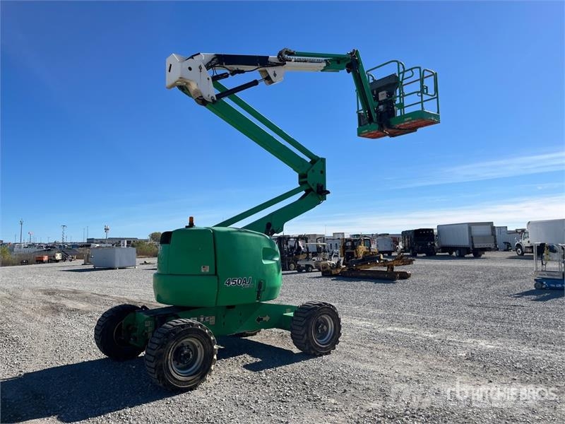 JLG 450AJ Series ll 4WD Diesel Articulating Boom Lift Strēles pacēlāji