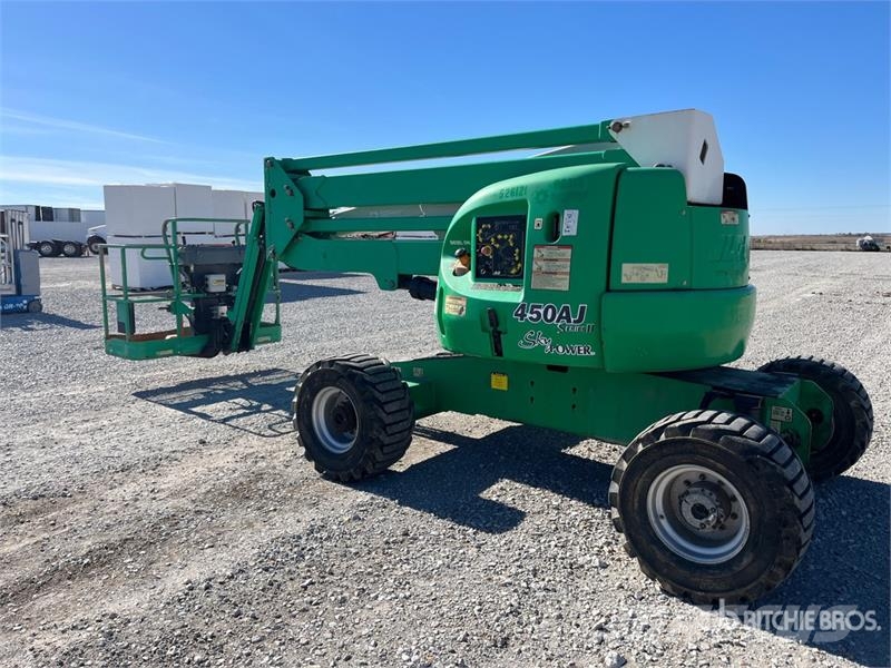 JLG 450AJ Series ll 4WD Diesel Articulating Boom Lift Strēles pacēlāji