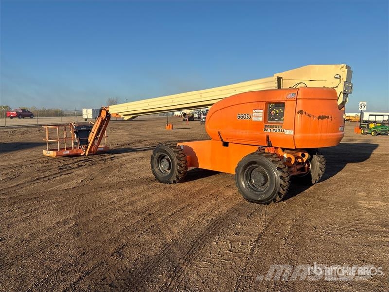 JLG 660SJ 4WD Diesel Telescopic Boom Lift Plataformas elevatórias telescópicas