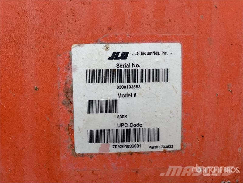 JLG 800S Telescopic Boom Lift Teleskopske podizne platforme