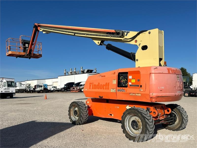 JLG 860SJ 4WD Diesel Articulating Boom Lift Elevadores braços articulados