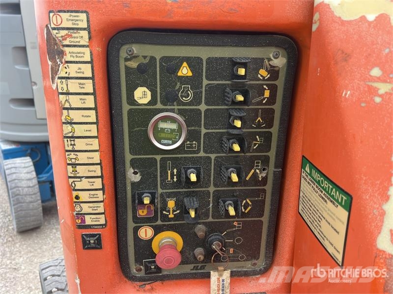 JLG E400AJPN 2WD Electric Articulating Boom Lift Bomlifte med knækarm