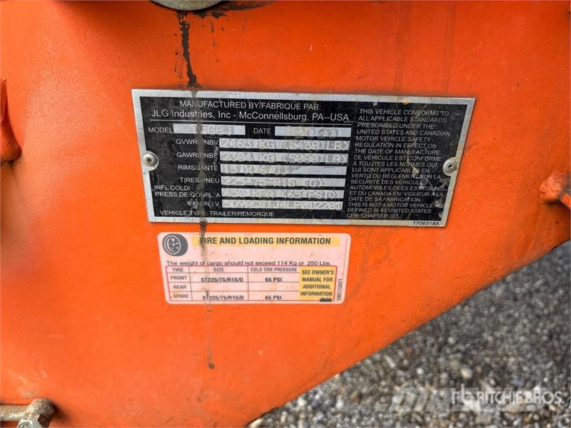 JLG T500J Towable Lift Plataformas remolcables