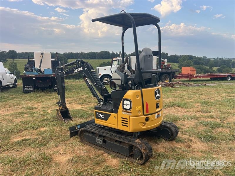 John Deere 17G Mini rýpadla < 7t