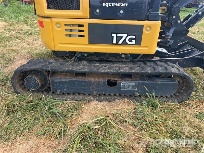 John Deere 17G Mini rýpadla < 7t