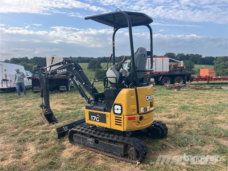 John Deere 17G Mini rýpadla < 7t