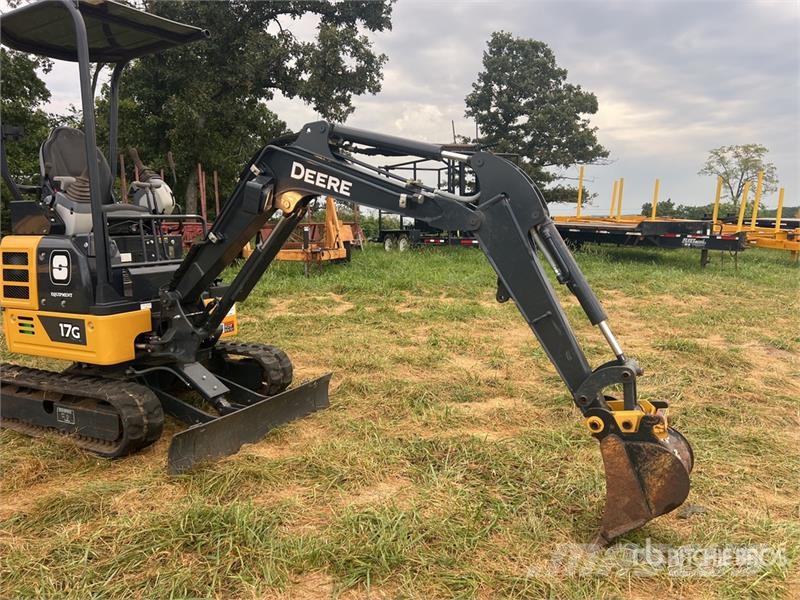 John Deere 17G Mini rýpadla < 7t