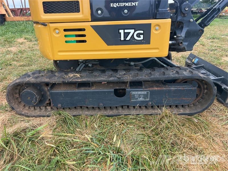 John Deere 17G Mini rýpadla < 7t