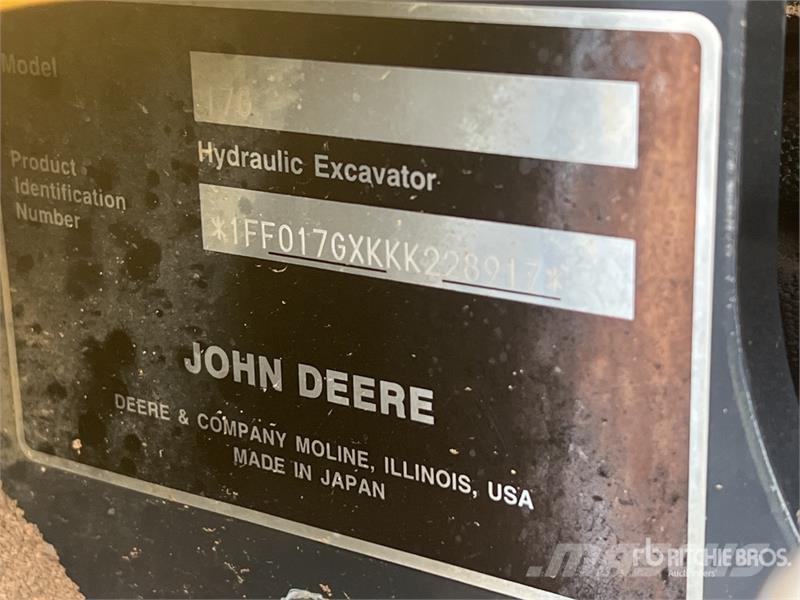 John Deere 17G Minigravere <7t