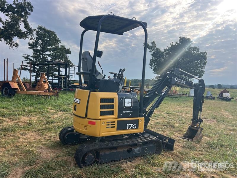 John Deere 17G Mini rýpadla < 7t