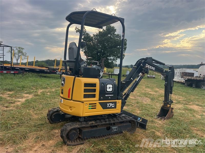 John Deere 17G Mini rýpadla < 7t