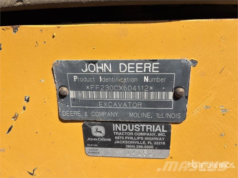 John Deere 230C LC Tracked Excavator Escavadeiras de esteiras