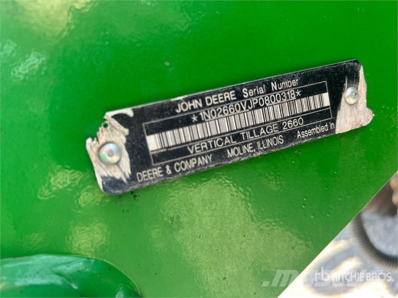 John Deere 2660 35 ft Vertical Disc Tárcsás boronák