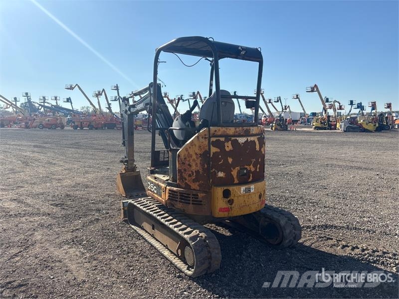 John Deere 26G Mini ekskavatori < 7 t