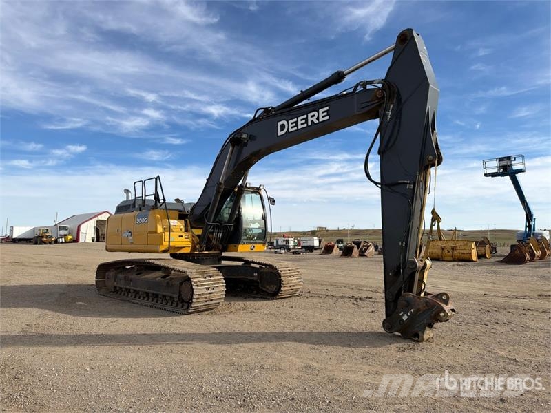 John Deere 300G LC Tracked Excavator Bageri guseničari