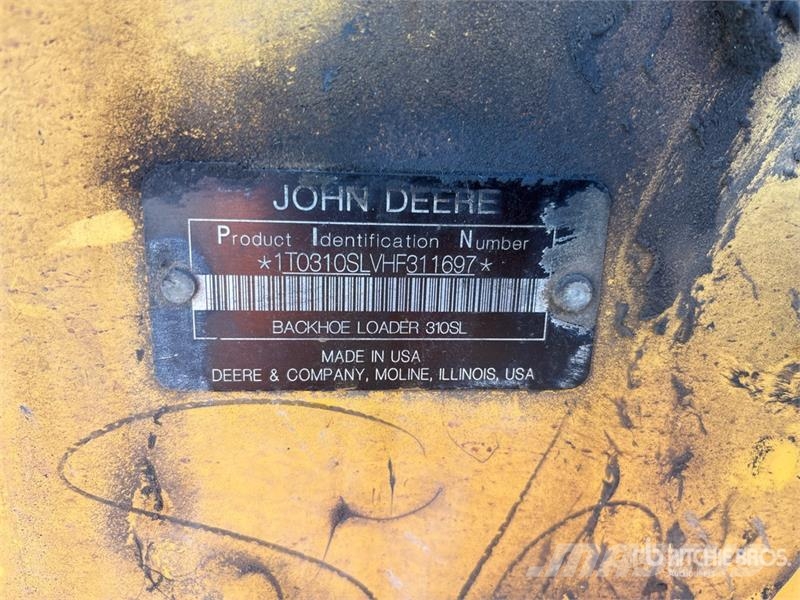 John Deere 310SL Tractopelle