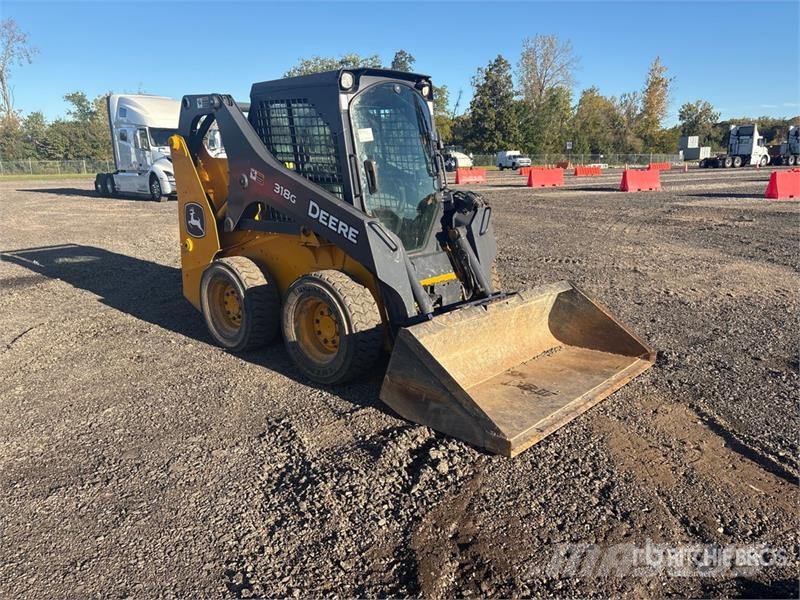John Deere 318G Minilæsser - skridstyret
