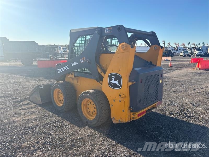 John Deere 318G Minilæsser - skridstyret