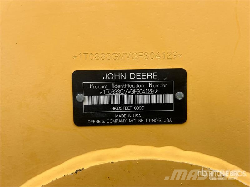John Deere 333G Φορτωτάκια