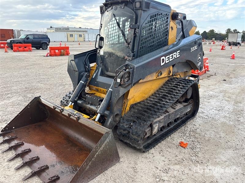 John Deere 333G Lietoti riteņu kompaktiekrāvēji