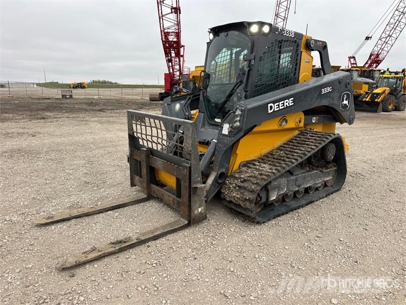 John Deere 333G Lietoti riteņu kompaktiekrāvēji