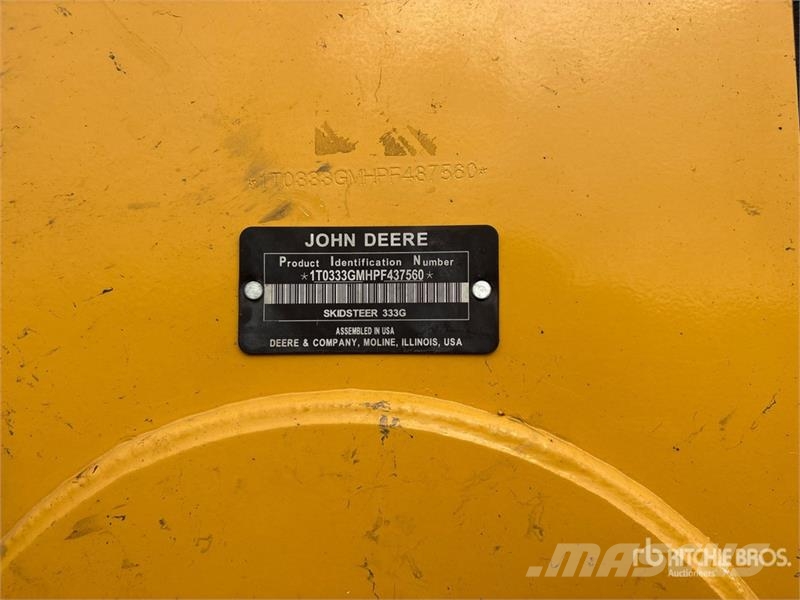 John Deere 333G Skid steer mini nakladalci