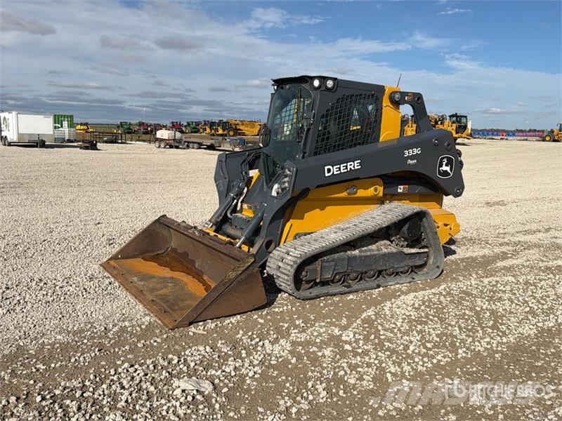 John Deere 333G لوادر انزلاقية التوجيه