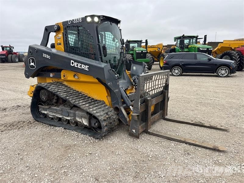 John Deere 333G Lietoti riteņu kompaktiekrāvēji