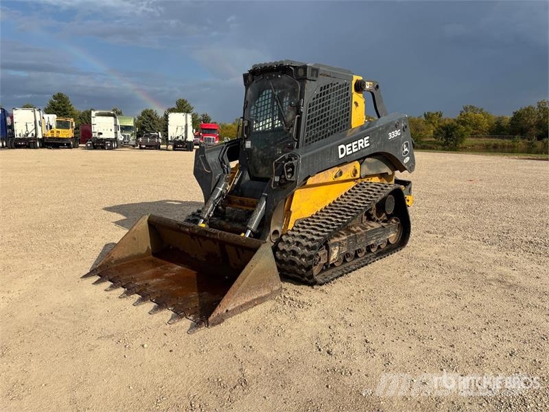 John Deere 333G Lietoti riteņu kompaktiekrāvēji