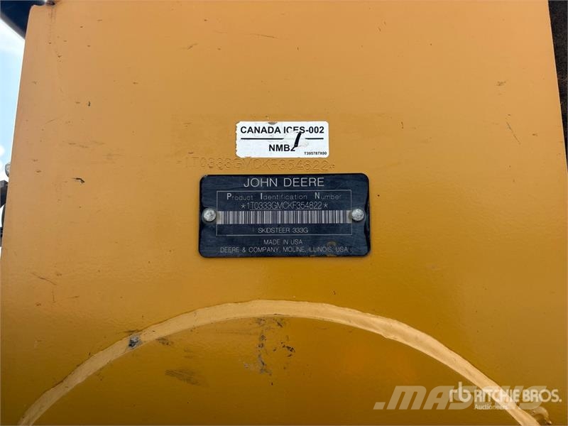 John Deere 333G Skid steer mini nakladalci