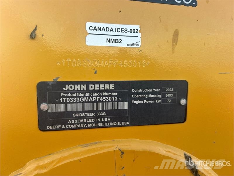 John Deere 333G Kompaktlastere