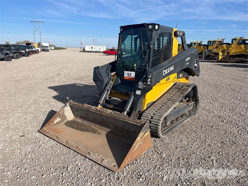 John Deere 333G Skid steer mini nakladalci