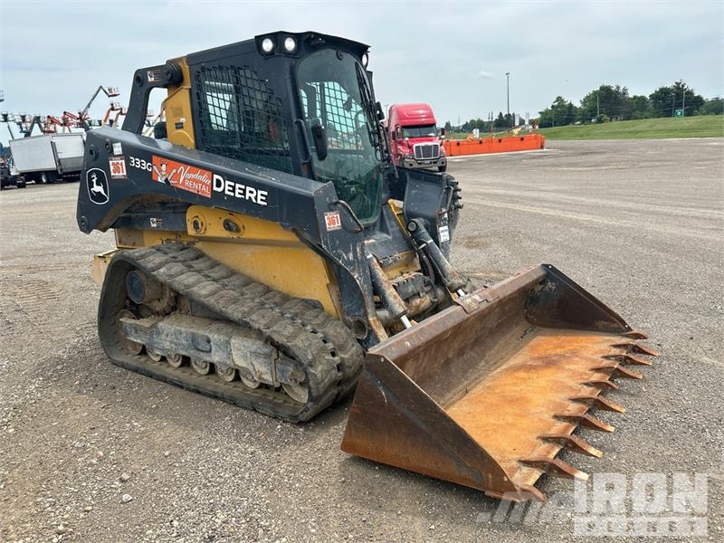 John Deere 333G Skid steer mini nakladalci
