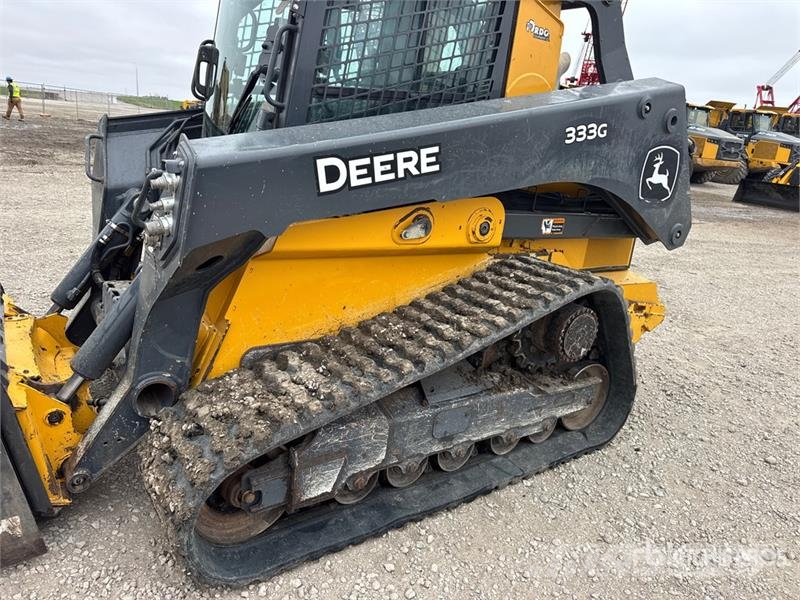John Deere 333G Lietoti riteņu kompaktiekrāvēji