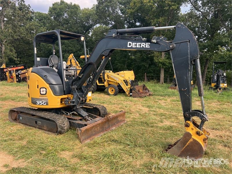 John Deere 35G Mini rýpadla < 7t