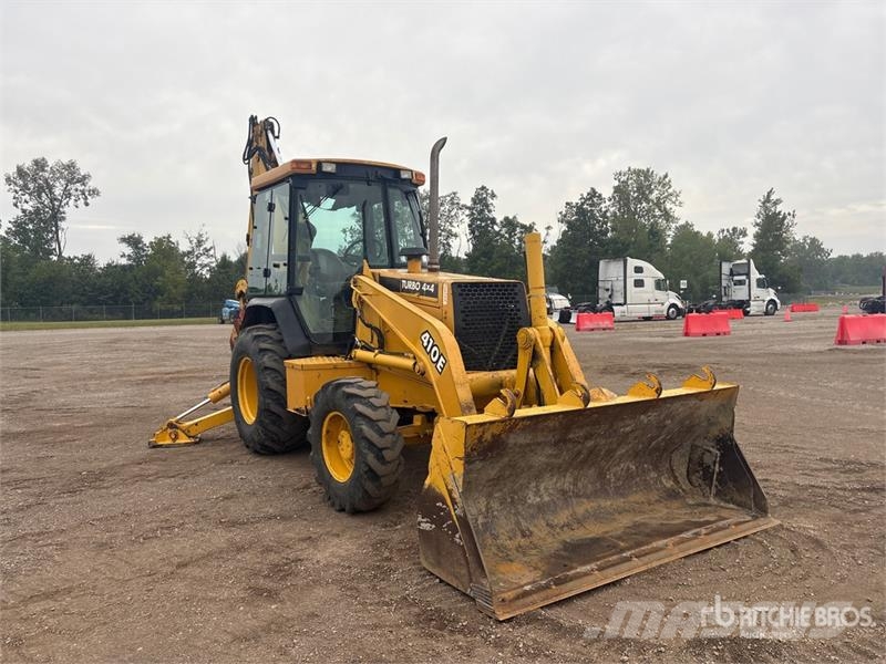 John Deere 410E Retroescavadoras